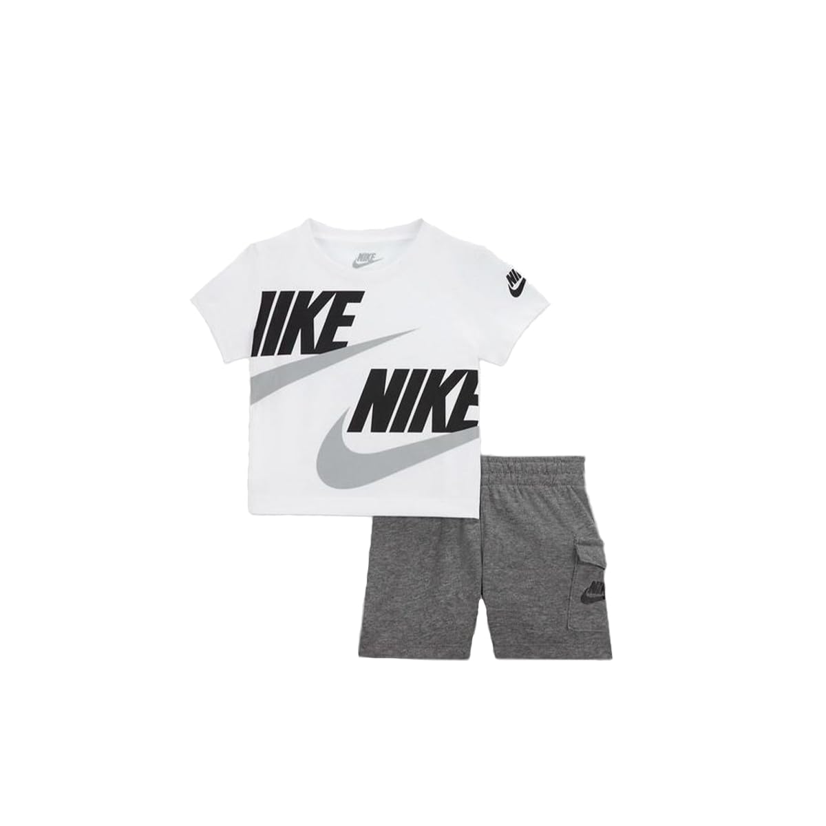 NIKE B Nsw Hbr Cargo Ft Short Set B NSW HBR CARGO FT SHORT SET Bambine e ragazze