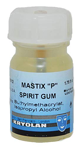 Morris Costumes Spirit Gum Mastix W Brush 1.75