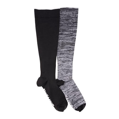 Image of MUK LUKS Women's 2 Pair Pack Nylon Compression Knee High Socks
