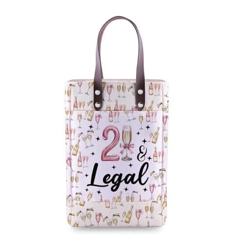 Sac à vin 21st birthday gift idéal pour les soirées et fêtes