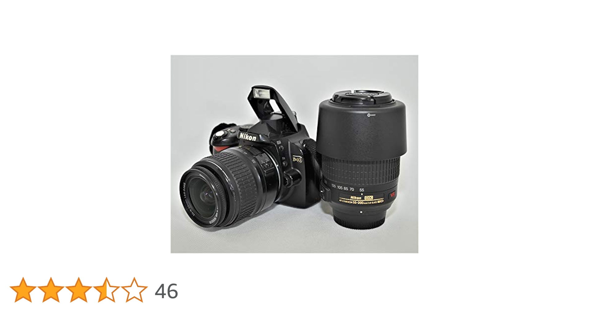 ✨超初心者向け✨Nikon D40 ダブルレンズセット 簡単操作 豪華おまけ付き Amazon | Nikon デジタル一眼レフカメラ D40 レンズキット