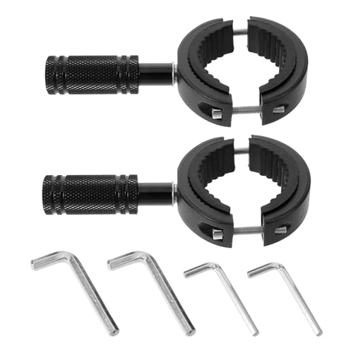Soportes de montaje para faros de motocicleta ajustables en aleacion de aluminio