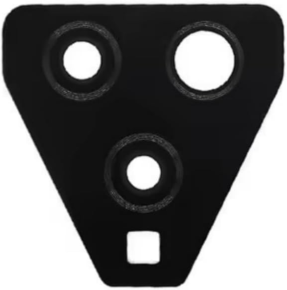 YOOOKOOO Compatible Rear Back Cover for Blackview BL5000– Battery Door Housing Replacement Part (Black Cover x Lens)