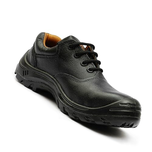HILLSON Men Mf01 Composite Toe Isi And Ce Certified Dual Density Protective Footwear Safety Shoes With 200J Toe Cap(Composite Toe,10) Black (B0D44WD7PF) Amazon Price History, Amazon Price Tracker