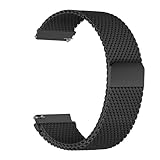 bracelet milanais noir sidéral 44 mm [Installation et retrait faciles] Aucun outil requis. Le bracelet est doté d'un système de goupilles à ressort à dégagement rapide, vous permettant de l'attacher ou de le retirer facilement en actionnant simplement les goupilles à ressort situées aux deux extrémités avec vos doigts.