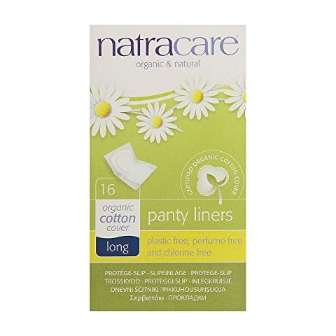 Natracare Organic Long Wrapped Panty Liners - 16 Pack Cover