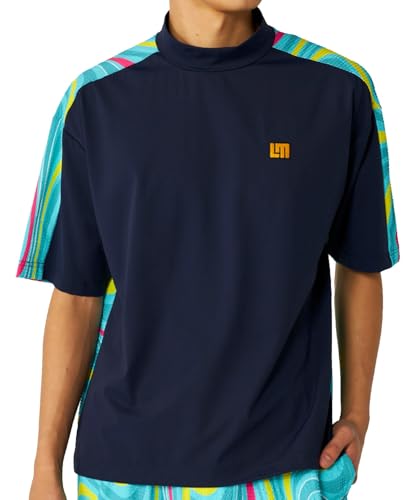 LOUDMOUTH ラウドマウス ゴルフウェア メンズ スムース×ニットサッカーシャツ 866608