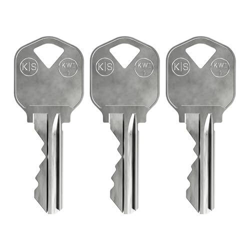 KeySmart AirKey, Aluminum SC1 Key Blanks, 75% Lighter, 2X Stronger