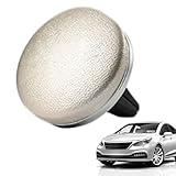 Extérieur en cuir d'agneau luxueux : Le support de parfum d'ambiance pour aérateur de voiture arbore un extérieur en cuir doux et raffiné, procurant une touche veloutée et présentant des motifs de grain naturel complexes. Produit en cuir animal, il enrichit la décoration intérieure de votre auto tout en garantissant une beauté .