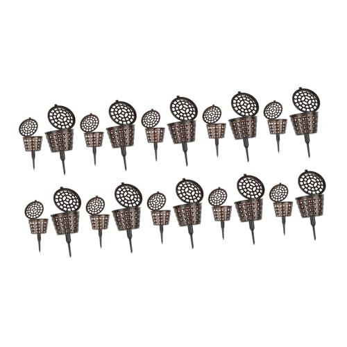 SUPVOX Scatola Di Fertilizzanti Per Bonsai Da 20 Pezzi Mini Cestini Per Fertilizzanti Da Piantagione Per Cestini Di