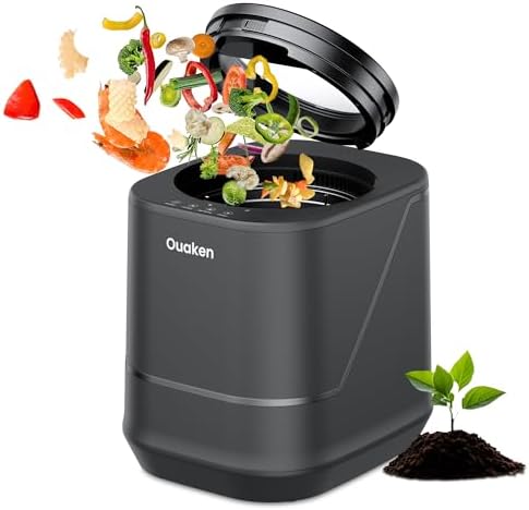 Electric Composter for Kitchen - 4L Smart Countertop Compost Bin ...