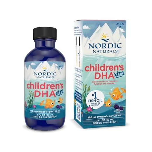 Nordic Naturals Children’s DHA Xtra, Berry Punch - 2 oz for Kids - 880 mg Total Omega-3s with EPA & DHA - Cognitive & Immune Function, Learning, Social Development - Non-GMO - 48 Servings