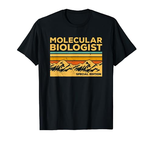 Vintage Molecular Biologist Special Edition Biology T-Shirt