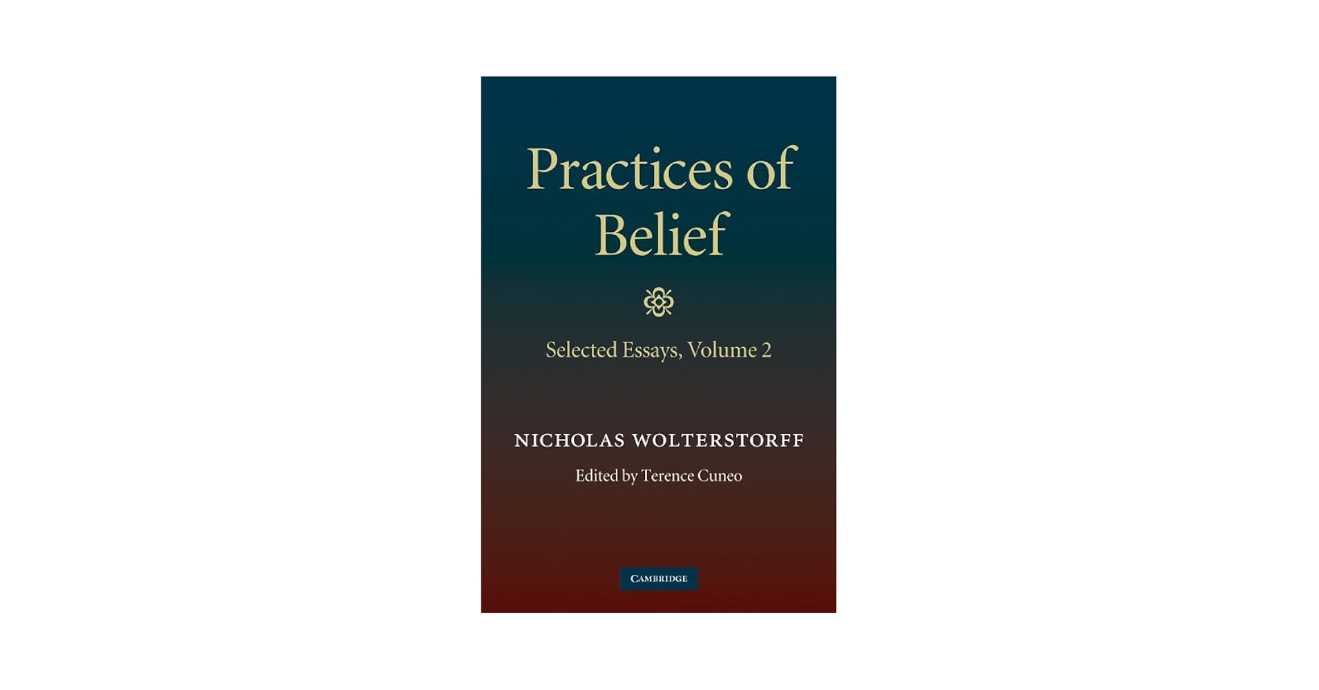 Amazon.com: Practices of Belief: Volume 2, Selected Essays