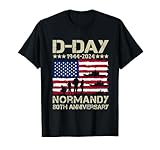 Operation Overlord 1944 D-Day 2024 80th Anniversary Normandy T-Shirt