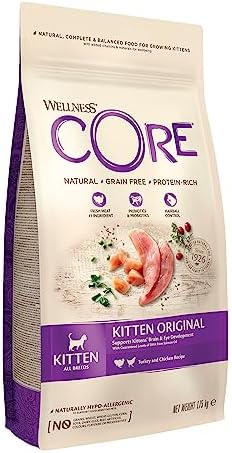 Wellness CORE Kitten Original, Dry Cat Food, Kitten Food Dry, Grain