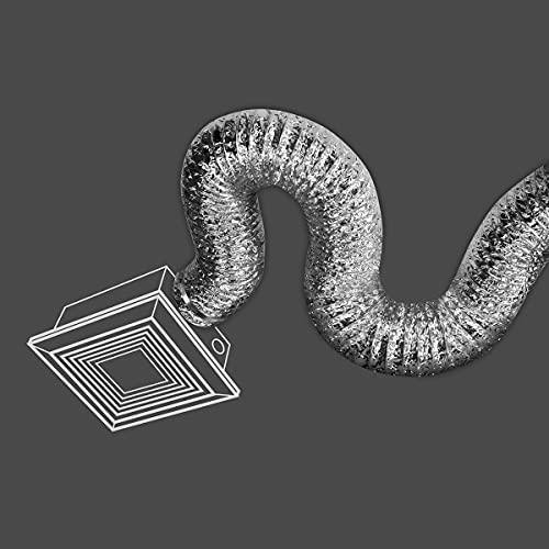 Dundas Jafine Af425Ulpzw General Purpose Flexible Aluminum Foil Duct #TOP3