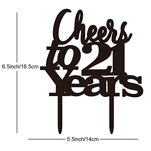 Santonila Red 21St Birthday Decorations Happy Birthday Banner Sash Cheers To 21 Years Cake Topper Number 21 Confetti Latex Balloons Black Tinsel Foil Fringe Curtains For Girls Women 21 Years Old Birthday Party #TOP5