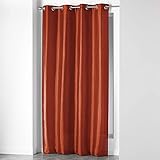 1 correa Douceur d\'Intérieur - Cortina con Ojales (140 x 240 cm), Color Naranja