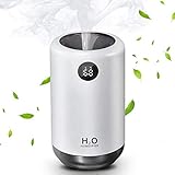 ★ MEIDI Humidificador de niebla fresca y gran capacidad – ¿Estás cansado de llenar el agua cada pocas horas? Este difusor es capaz de disolver tus dilemas, trabajando para ti toda la noche con una capacidad de 500 ml. Además, la gran cantidad de spray puede hidratar tu piel en poco tiempo.