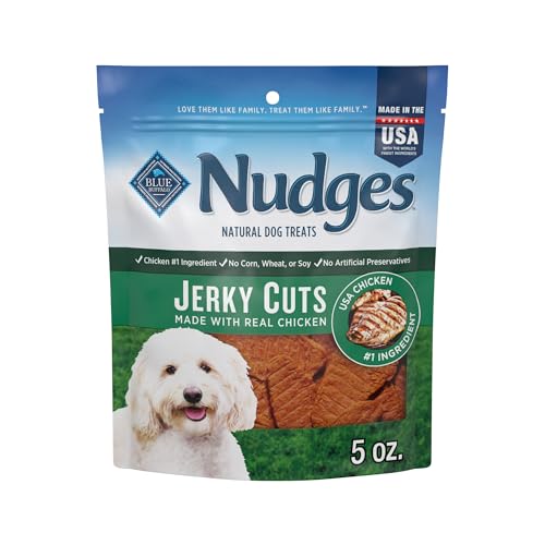 Blue Buffalo Nudges Jerky Cuts Natural Dog Treats Chicken Bag