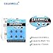 CELEWELL 6 Pack DL1/3N CR1/3N 3V Lithium Battery 170mAh【7-Year Warranty】