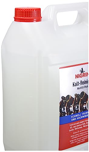NIGRIN RepairTec Kaltreiniger, 5 Liter Kanister Nachfüllpack, zur Entfettung von Motor- und Maschinenteilen – Ansicht 5