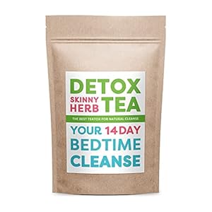 14 Days Bedtime Cleanse Tea : Detox Skinny Herb – Effective Detox Tea, Support Cleanse Tea, 100% Natural