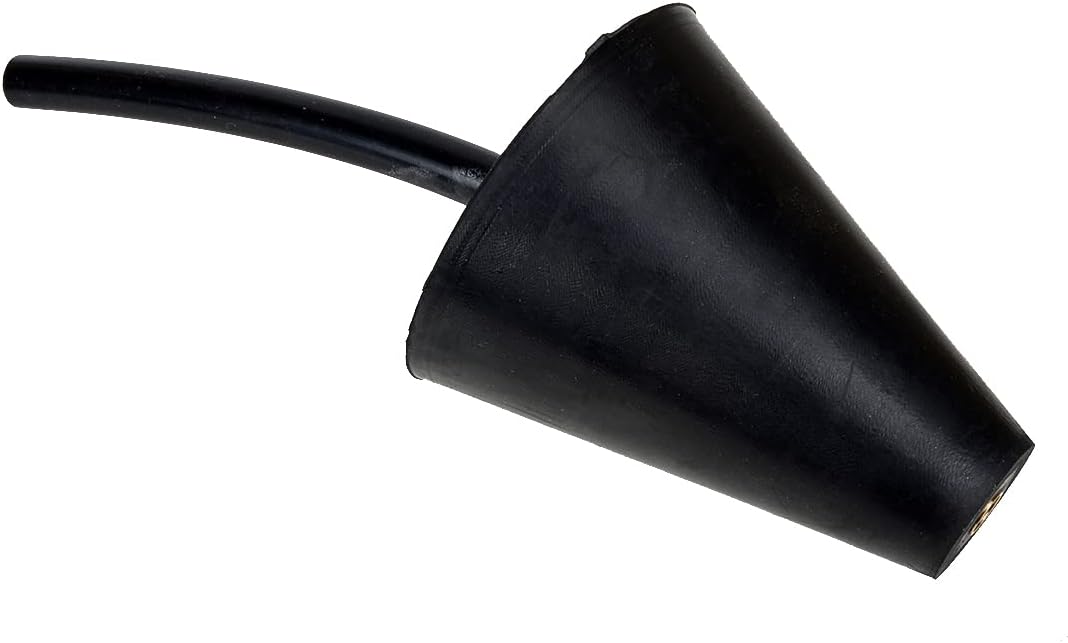 beler Black Smoke Leak Detector Intake Boot Cone Adapter Universal for All EVAP Smoke Machine Vacuum Leak Tester