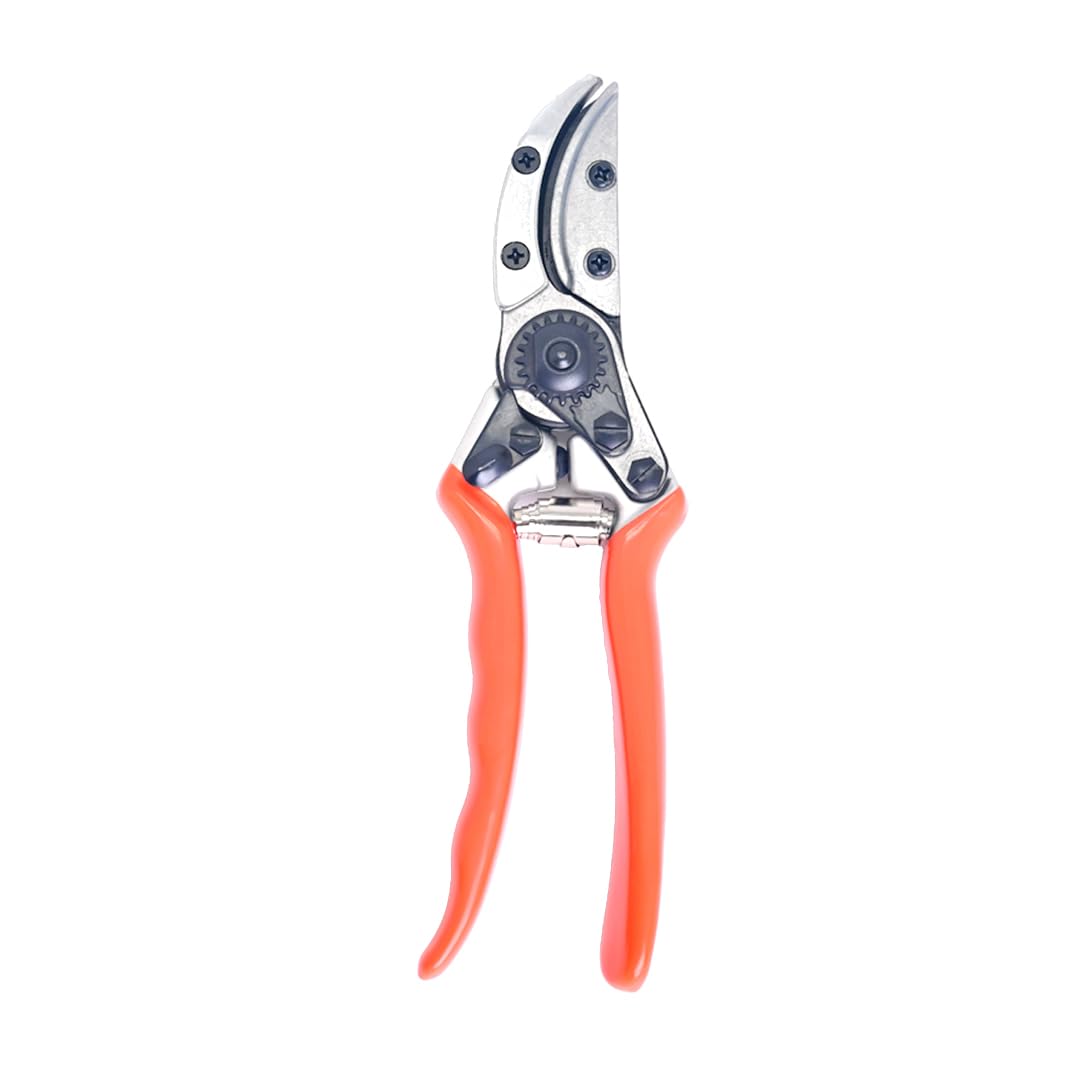 Vinka Professional Heavy Duty Cut and Hold Secateur, Pruner Cuts Stem and Hold From Falling on Ground, Drop Forged Aluminum PVC Coated Handles - Garden Branch Cutter Shear, Rose Plant Pruner-image-43