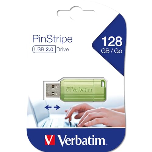 Verbatim Clé USB 2.0 Pinstripe 128GB Store´N´G Verbatim Clé USB 2.0 Pinstripe 128GB Store´N´G