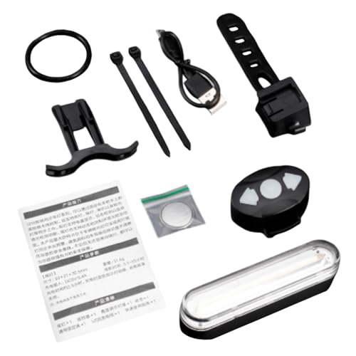 Éclairage vélo arrière étanche et puissant à 11 modes de lumière rechargeables par USB