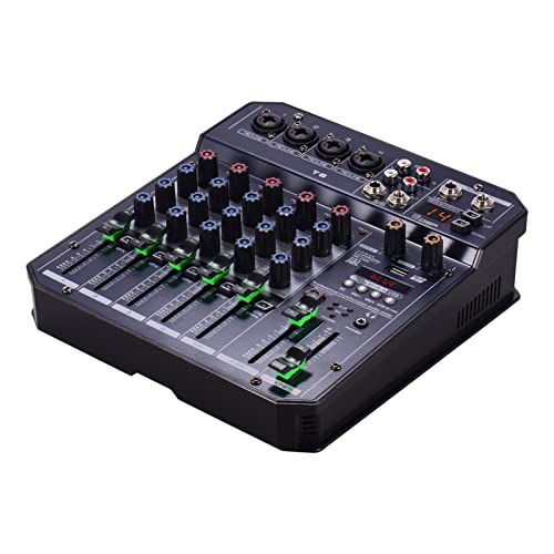 Table de mixage portable pour stream et live T6 avec connexion BT et effets 16 DSP
