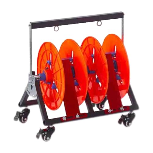 Estante De Carrete De Alambre,estante De Almacenamiento Y Exhibición De Conducto Divisor De Alambre/cable,estante De Carrete Plegable Con Poleas, Para Estante De Herramientas De La Industria Eléctrica