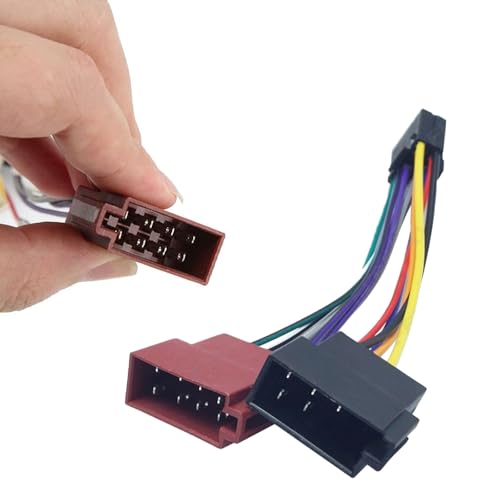 1 adaptateur radio ISO 16 broches pour autoradio Pioneer DEH AVH MVH AVIC Aftermarket Autoradio...