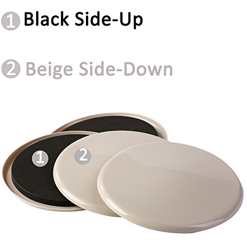 Liyic 8 Pack 7in. PREMIUM Reusable Furniture Movers for Carpet,Heavy Furniture Sliders Heavy Furniture Glider,Carpet Slider Furniture Mover,Furniture Moving Pads Furniture Moving Slider