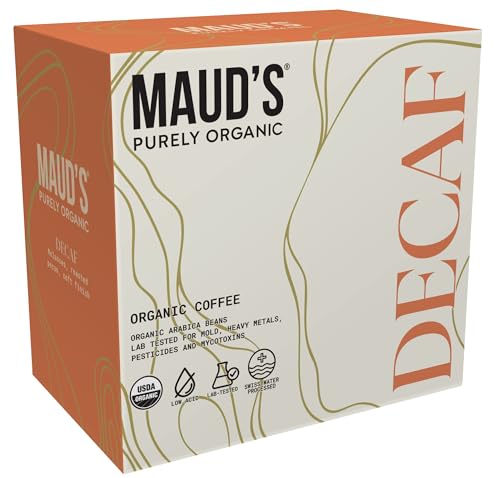 Maud's Organic Decaf Coffee Pods