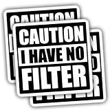 ✅ MATERIAL: Sarcastic Stickers Have Beautiful & Unique Design, Die Cut Design, Amazing Vivid Colors, Durable, Water-Resistance And Tear Resistance, Matte Finish. ✅ PERFECT SIZE EASY TO INSTALL: With Pack 3pcs 3" Stickers, You Can Stick Anywhere You W...