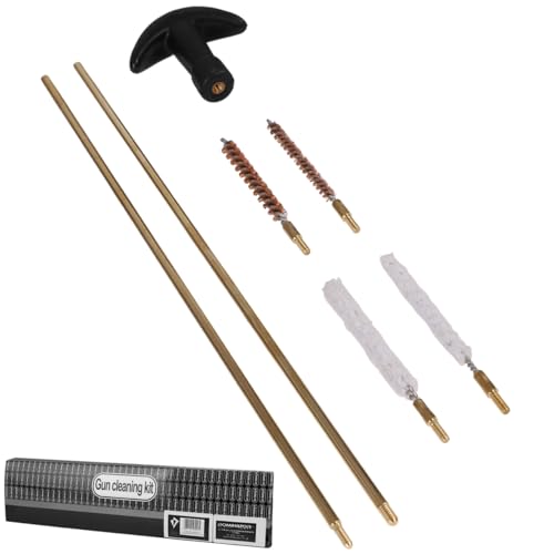 DOMINATOR Kit de nettoyage 7 pièces pour fusils et pistolets à air comprimé - Entretien calibre 4,5 mm à 5,5 mm - Nettoyage de canon