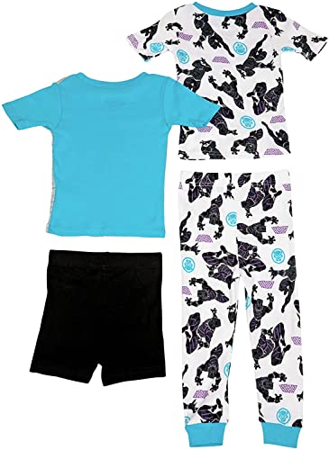 Marvel Boys' Black Panther Snug Fit Cotton Pajamas2