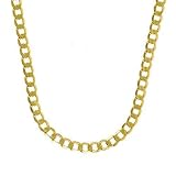  HOPLO 2,6 mm 333 Gold Panzerkette weit Goldkette 8 kt massiv Gold 45-60 cm (50)