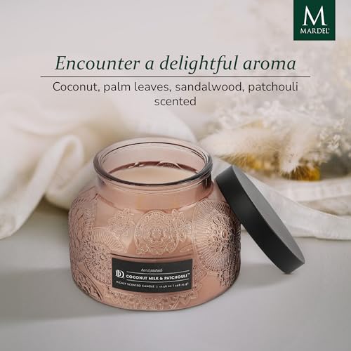 Mardel Coconut Milk & Patchouli Candle Jar (17.6 Oz) Cane Sugar thumb #2