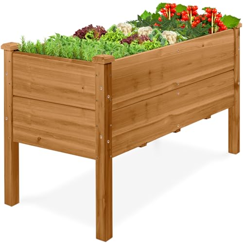 Best Choice Products 48' x 24' x 30' Raised Garden Bed with Extra Deep 16' Depth, Elevated Wood...