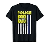 Police Wife American, Cops, Handschellen Polizei Die Polizei ist dafür verantwortlich, den Frieden zu halten und das Gesetz durchzusetzen. Wenn Sie eine stolze Polizeimutter, Vater, Schwester, Bruder, Onkel sind, ist dieses T-Shirt mit blauen Linien für Polizisten in Ihrer Familie.