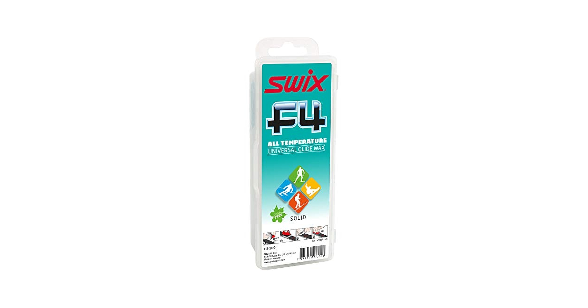 SWIX HF4 & HF4BW 高フルオログライドワックス セット SWIX HF4 & HF4BW 高フルオログライドワックス セット SWIX HF4