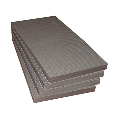 FWP4020Bx4 Self-adhesive, Thick Rubber Foam Bumpers, for Protection of Garage Walls and Car Doors, 15.7"x7.9"x0.8" (40x20x2 cm), Black. (Pack of 4 pcs) Cover