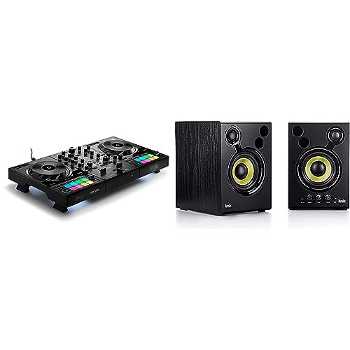 Hercules DJControl Inpulse 500 2-Deck USB DJ Controller for Serato DJ and DJUCED & DJMonitor 42 -...