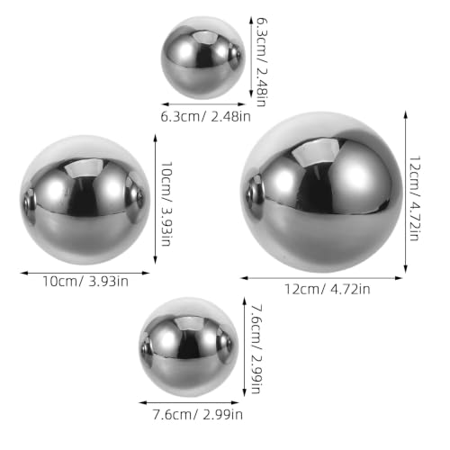 Bolas de acero inoxidable con reflejo de color Kisangel para estimulación visual infantil 2