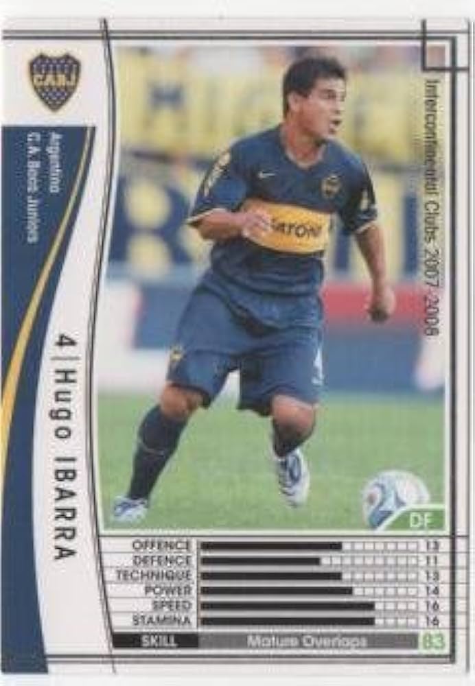 Amazon.co.jp: wccf/07 – 08/Boca Juniors/White/003/u-go・iba