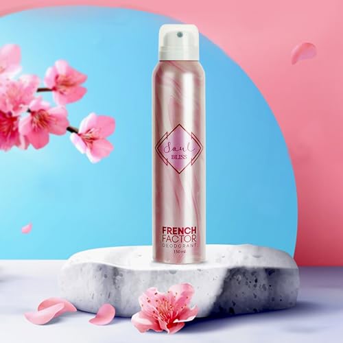 Image of Experience the Essence of Elegance with The French Factor Soul Bliss Perfume Body Spray for Women 150ml - Soul Charming Smell